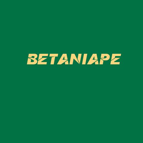 Logo da BETANIAPE